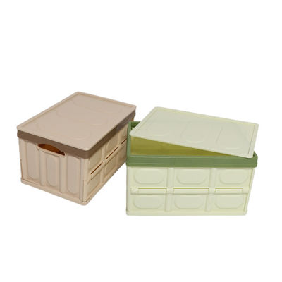 качество  Multiscene Collapsible Storage Bins With Lid , Silk Road Enterprise Durable Foldable Plastic Bins завод