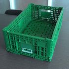 Клеть супермаркета портативная пластиковая складывая для овоща плода